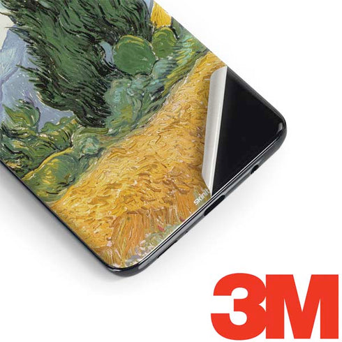 Vincent Van Gogh Wheatfield with Cypresses Galaxy S9 Skin